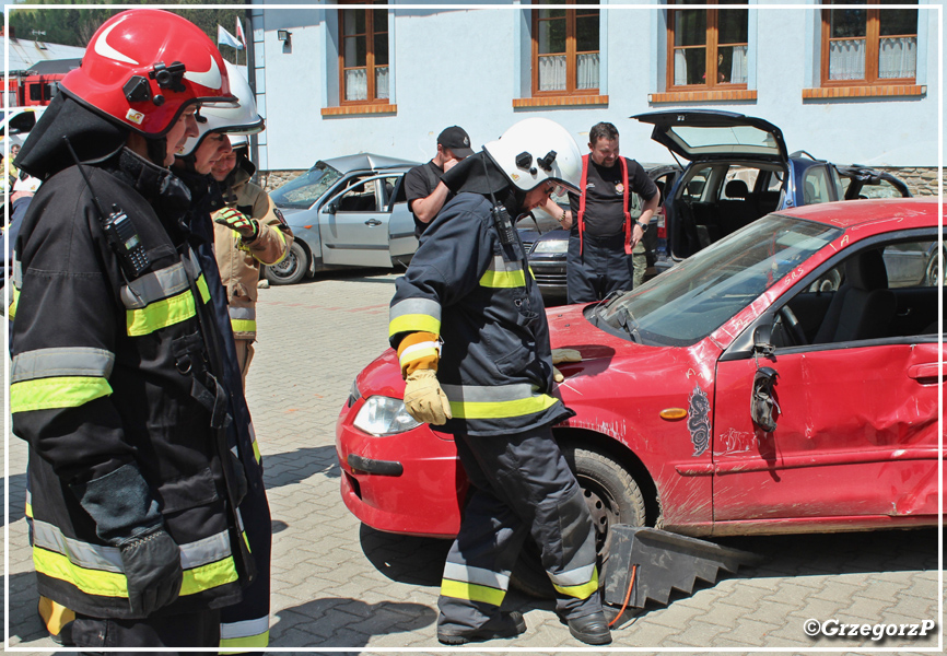 15.05.2022 - Åapsze NiÅ¼ne - Ä†wiczenia gminne OSP