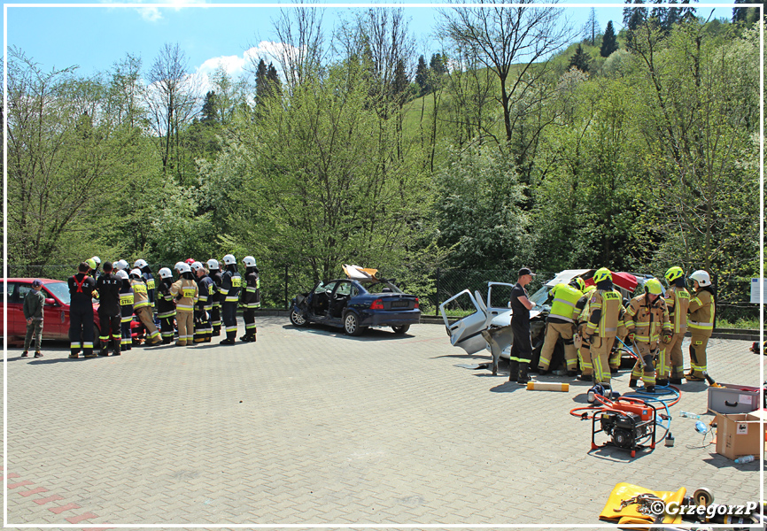 15.05.2022 - Łapsze Niżne - Ćwiczenia gminne OSP