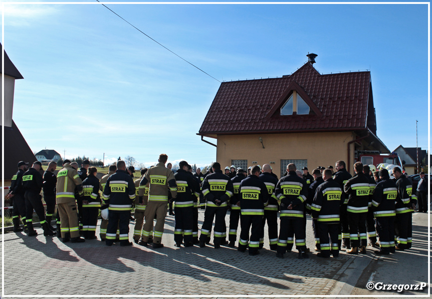 23.10.2022 - Bukowina Osiedle - Międzygminne manewry taktyczno- bojowe