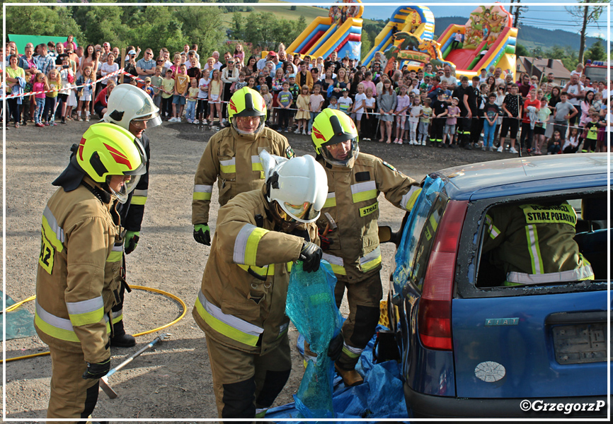 2.07.2023 - Podwilk, plac przed remizą OSP - Pokaz ratownictwa technicznego