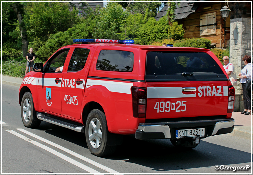 499[K]25 - SLOp Isuzu D-Max - OSP RatuÅ‚Ã³w GÃ³rny