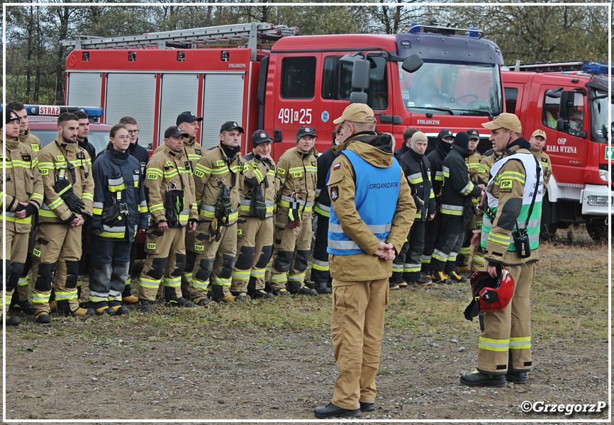 8.11.2023 - Spytkowice, kompleks ''BESKID'' - Powiatowe manewry taktyczno- bojowe