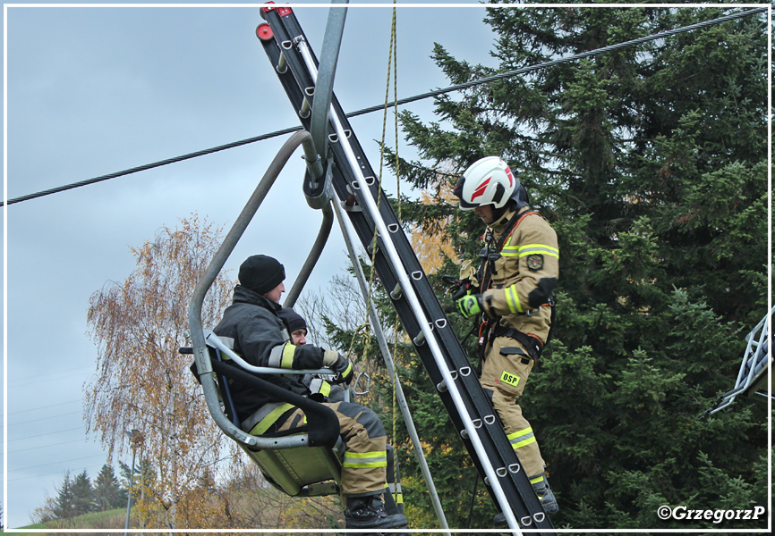 8.11.2023 - Spytkowice, kompleks ''BESKID'' - Powiatowe manewry taktyczno- bojowe