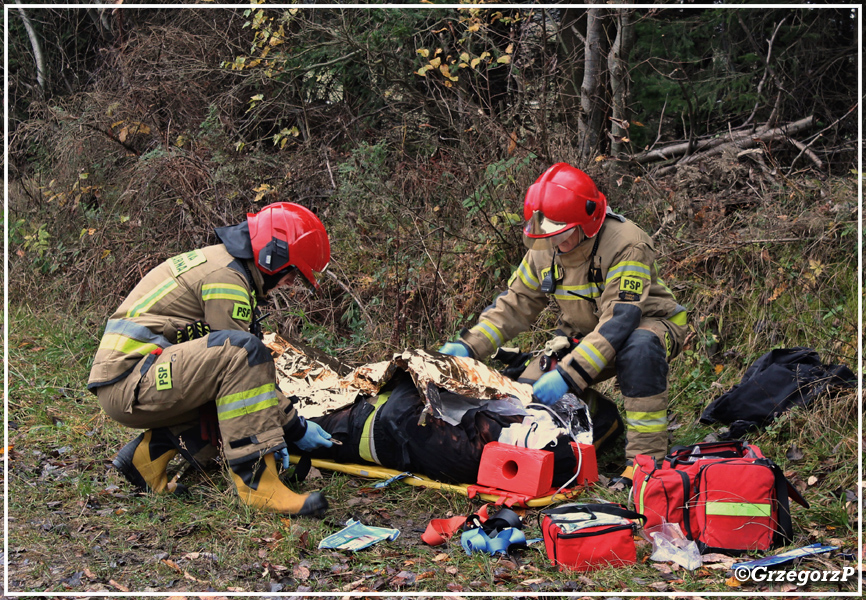 8.11.2023 - Spytkowice, kompleks ''BESKID'' - Powiatowe manewry taktyczno- bojowe