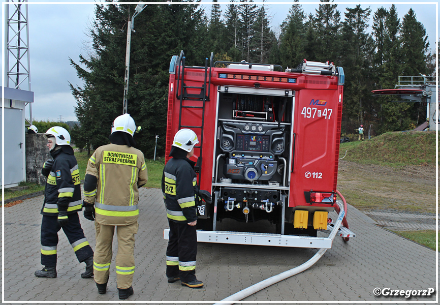 8.11.2023 - Spytkowice, kompleks ''BESKID'' - Powiatowe manewry taktyczno- bojowe