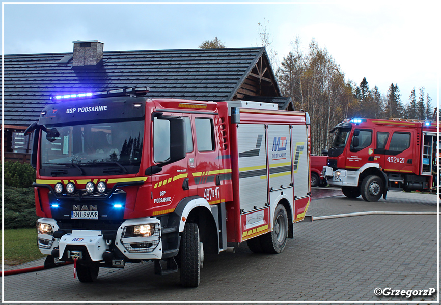 8.11.2023 - Spytkowice, kompleks ''BESKID'' - Powiatowe manewry taktyczno- bojowe