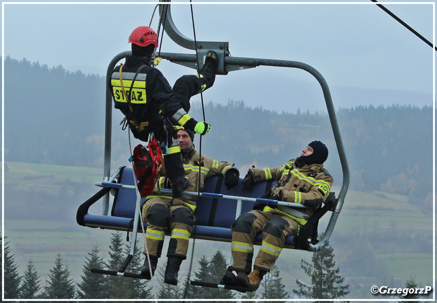 8.11.2023 - Spytkowice, kompleks ''BESKID'' - Powiatowe manewry taktyczno- bojowe