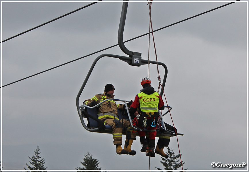 8.11.2023 - Spytkowice, kompleks ''BESKID'' - Powiatowe manewry taktyczno- bojowe