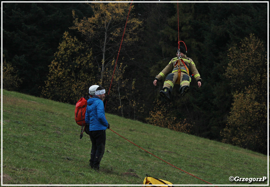 8.11.2023 - Spytkowice, kompleks ''BESKID'' - Powiatowe manewry taktyczno- bojowe