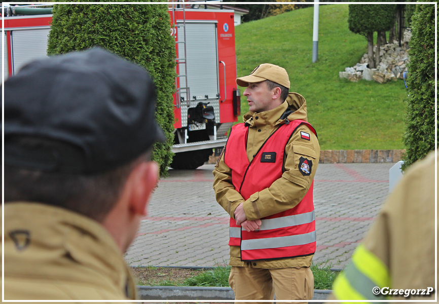 8.11.2023 - Spytkowice, kompleks ''BESKID'' - Powiatowe manewry taktyczno- bojowe