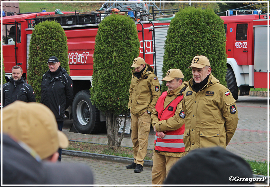 8.11.2023 - Spytkowice, kompleks ''BESKID'' - Powiatowe manewry taktyczno- bojowe