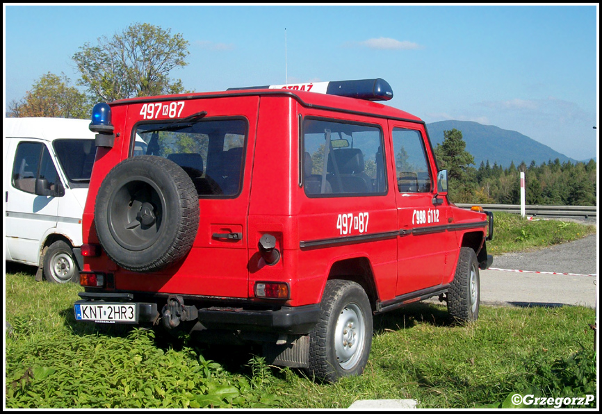 497[K]87 - GLM Mercedes Benz 290 GD - OSP Chabówka*