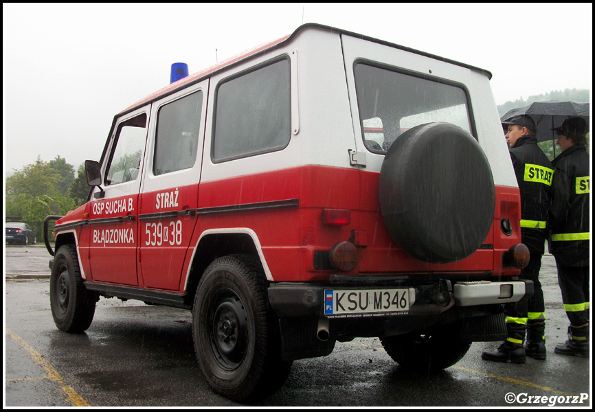 539[K]38 - GLM Mercedes Benz G - OSP Sucha Beskidzka- Błądzonka*