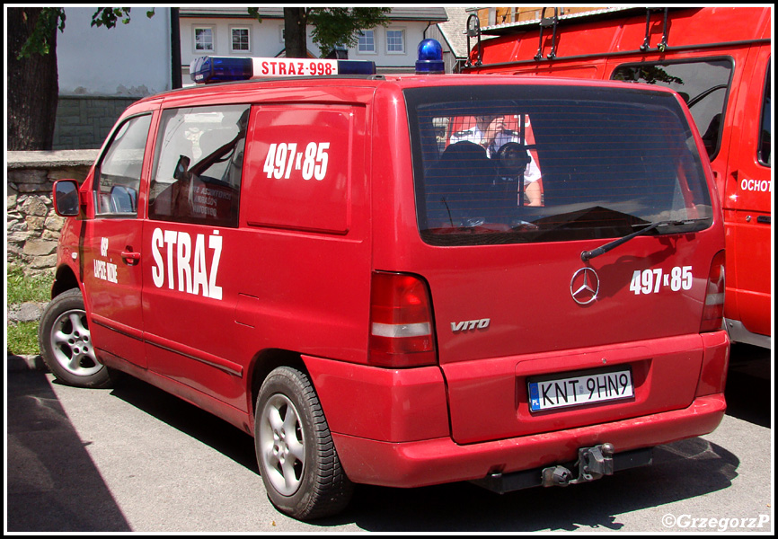 497[K]85 - GLM Mercedes Benz Vito - OSP Łapsze Niżne