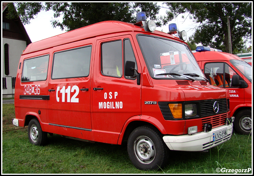 348[K]36 - GLM Mercedes Benz 207D - OSP Mogilno