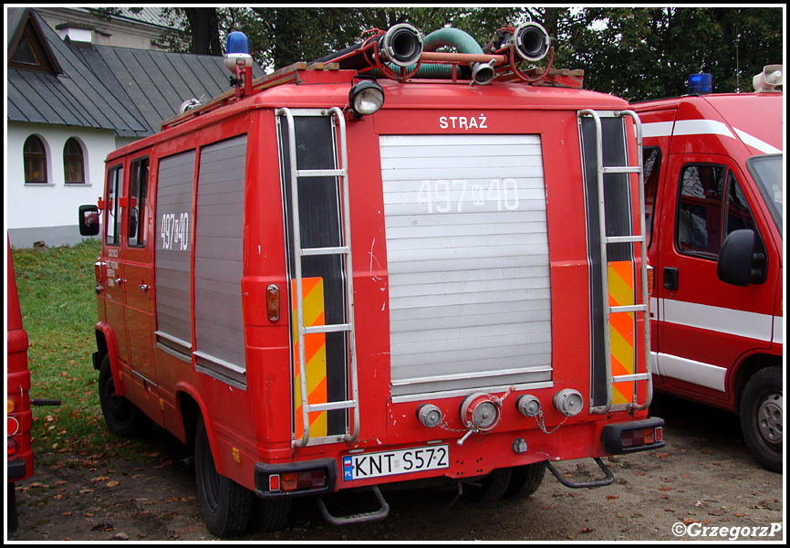 497[K]40 - GLBAM 0,8/8 Mercedes Benz 408/Rosenbauer - OSP Zubrzyca GÃ³rna*