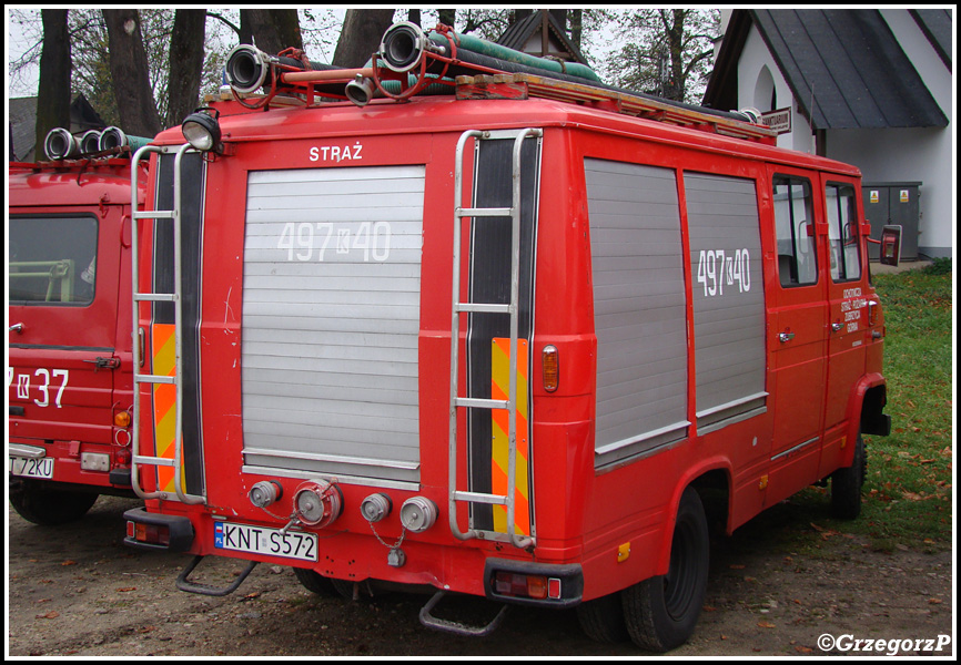 497[K]40* - GLBAM 0,8/8 Mercedes Benz 408/Rosenbauer - OSP Zubrzyca GÃ³rna