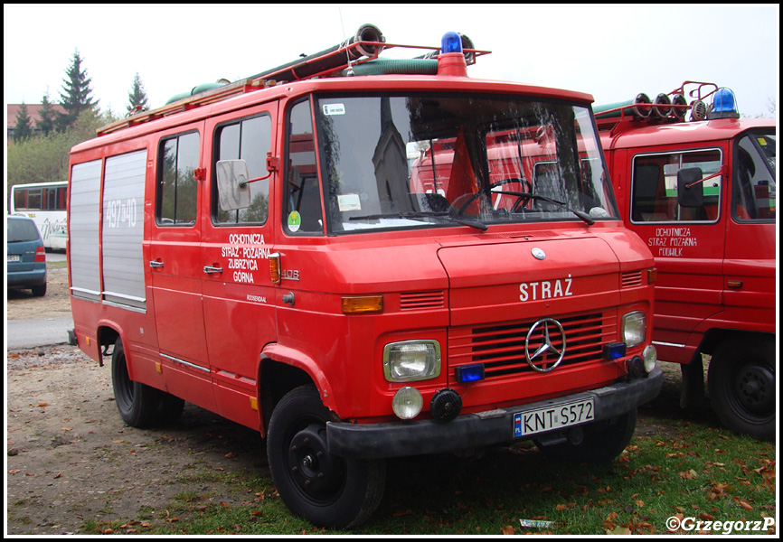 497[K]40* - GLBAM 0,8/8 Mercedes Benz 408/Rosenbauer - OSP Zubrzyca GÃ³rna
