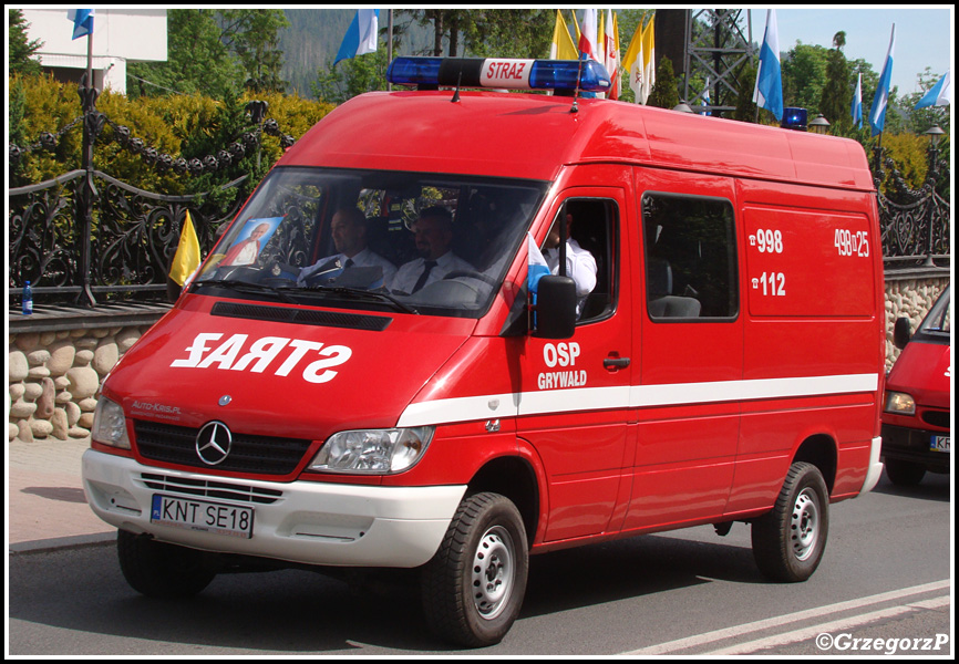 498[K]25 - GLM Mercedes Benz Sprinter 313 CDI - OSP GrywaÅ‚d