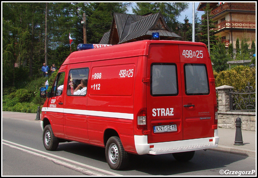 498[K]25 - GLM Mercedes Benz Sprinter 313 CDI - OSP Grywałd