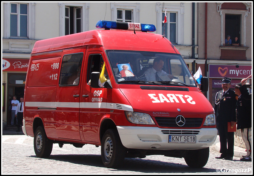 498[K]25 - GLM Mercedes Benz Sprinter 313 CDI - OSP Grywałd