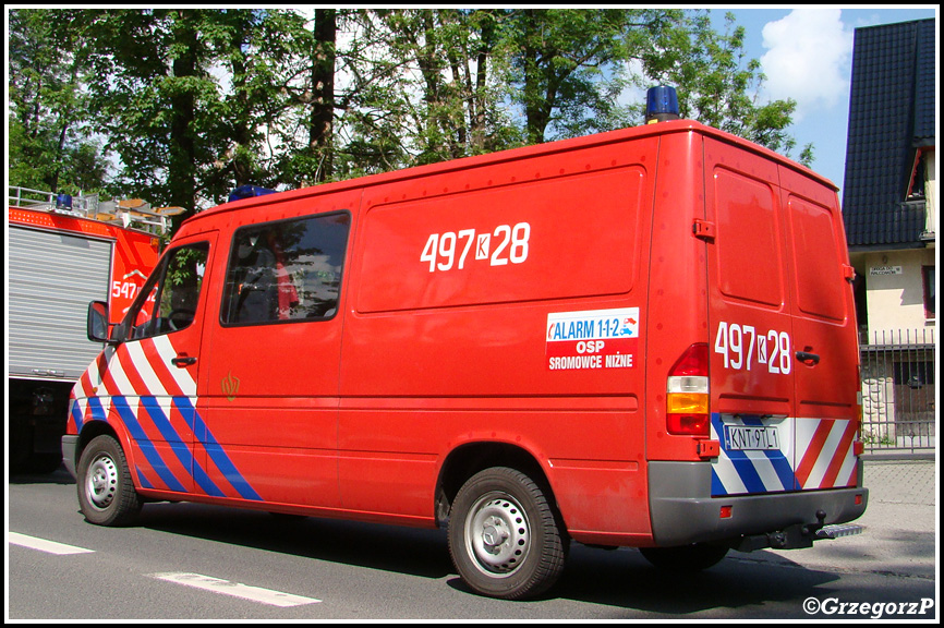 497[K]28 - GLM Mercedes Benz Sprinter 208D - OSP Sromowce NiÅ¼ne