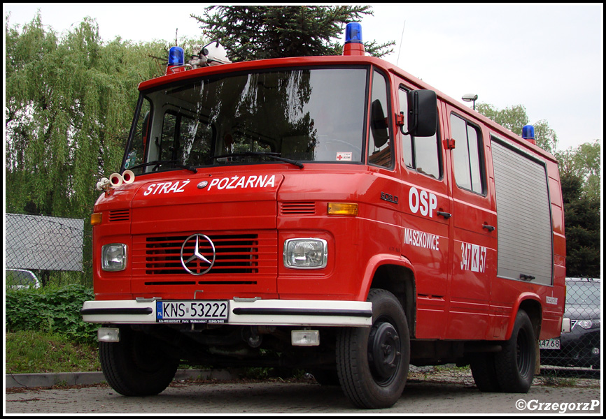 347[K]57 - GLM Mercedes Benz 608D/Rosenbauer - OSP Maszkowice*