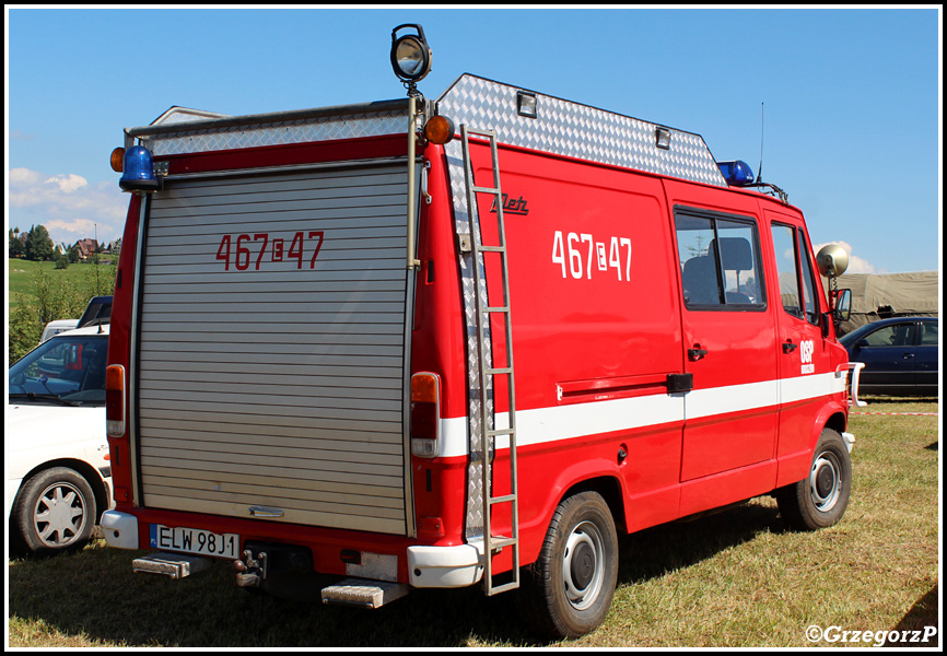 467[E]47 - GLM Mercedes Benz 308/Metz - OSP Kruszów