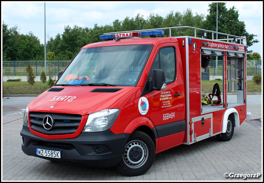 668[M]84 - GLBM Mercedes Benz Sprinter 316 CDI/Arkom - OSP Ożarów Mazowiecki