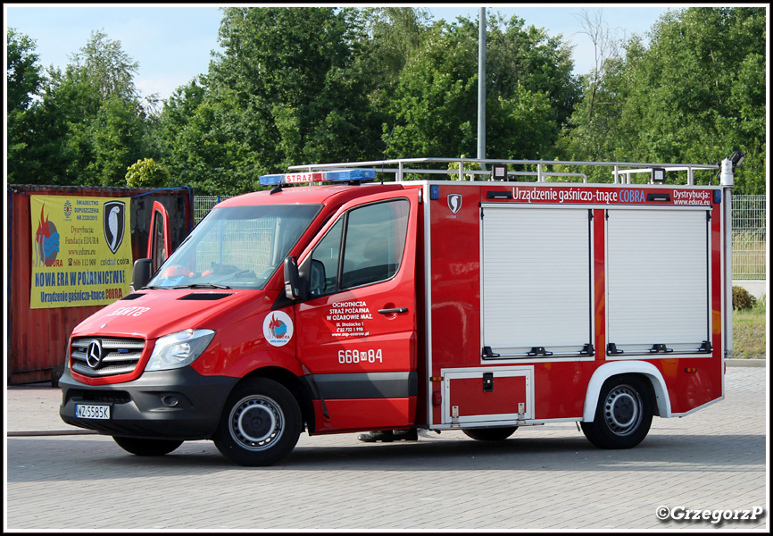 668[M]84 - GLBM Mercedes Benz Sprinter 316 CDI/Arkom - OSP OÅ¼arÃ³w Mazowiecki