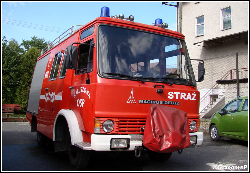 497[K]86 - GLAM 8+8 Magirus Deutz 90M/Magirus - OSP Hałuszowa