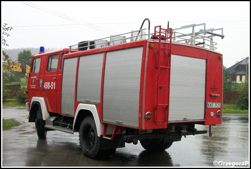 498[K]51 - GBA 2,4/16 Magirus Deutz 192D11 - OSP Lipnica Wielka "PrzywarÃ³wka"