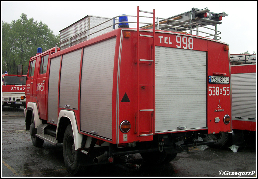 538[K]55 - GBA 2,5/16 Magirus Deutz 170D11 - OSP Skawica Sucha GÃ³ra