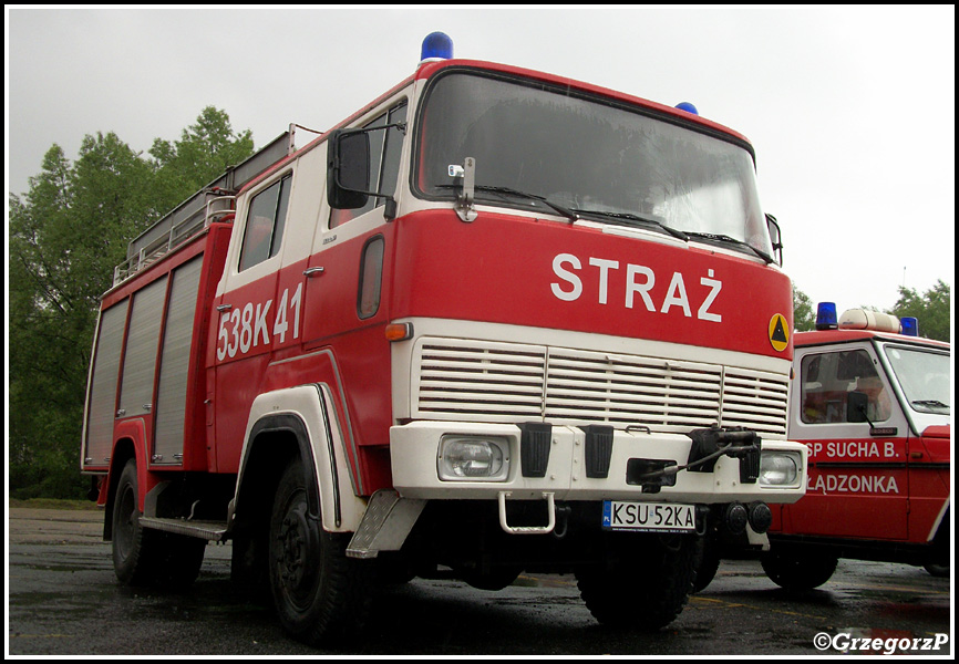 538[K]41 - GBA 2,5/16 Magirus Deutz 170D11 - OSP Juszczyn Polany