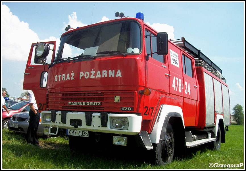 478[K]34 - GBA 2,5/16 Magirus Deutz 170D11 - OSP Czechówka