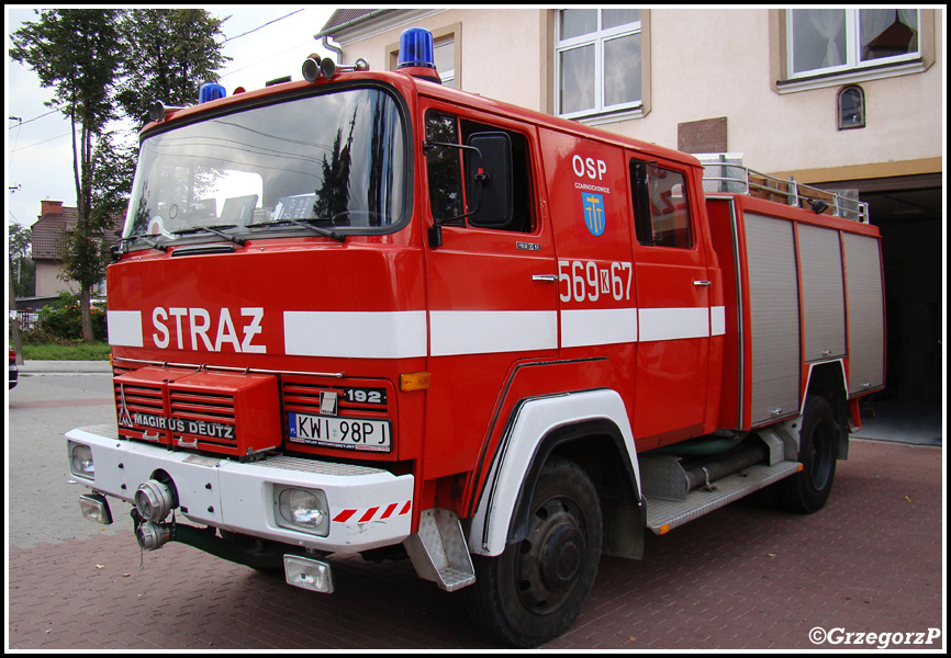 569[K]67 - GBA 2,5/16 Magirus Deutz 192D11/Magirus - OSP Czarnochowice