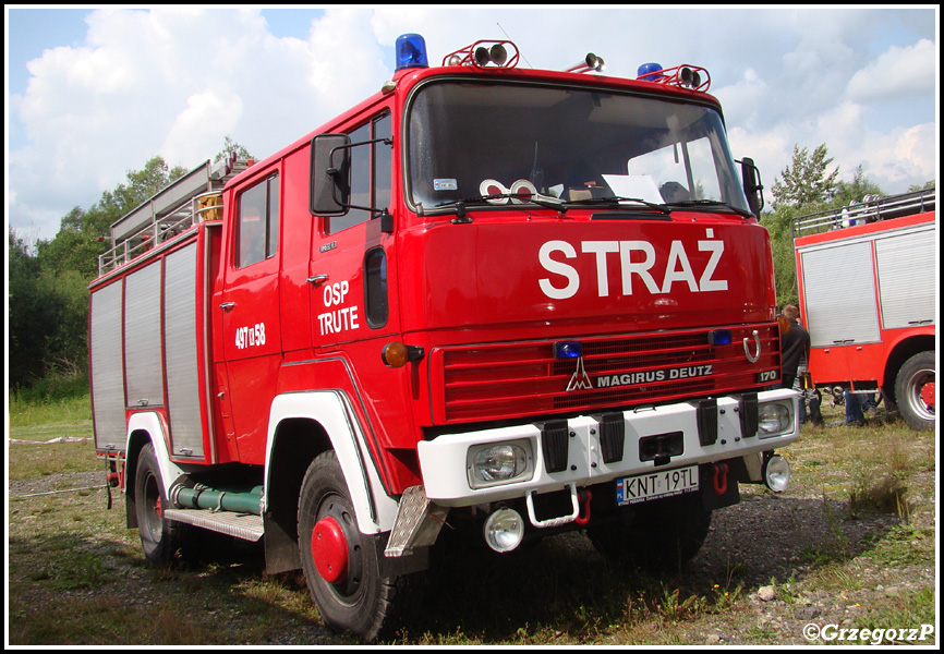 497[K]58 - GBA 2,5/16 Magirus Deutz 170D11/Magirus - OSP Trute*