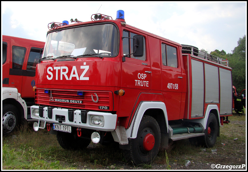 497[K]58 - GBA 2,5/16 Magirus Deutz 170D11/Magirus - OSP Trute