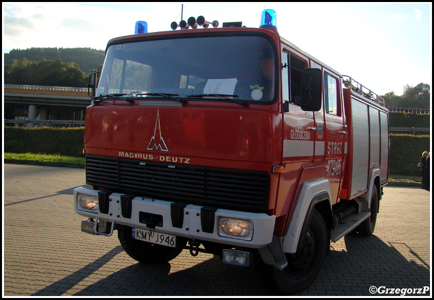 479[K]26 - GBA 2,5/16 Magirus Deutz 170D11 - OSP GÅ‚ogoczÃ³w