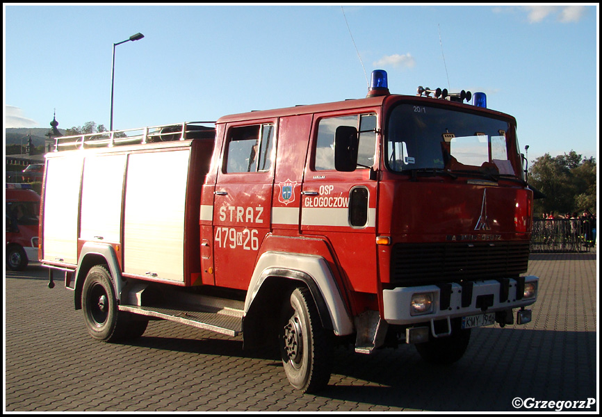479[K]26 - GBA 2,5/16 Magirus Deutz 170D11 - OSP GÅ‚ogoczÃ³w