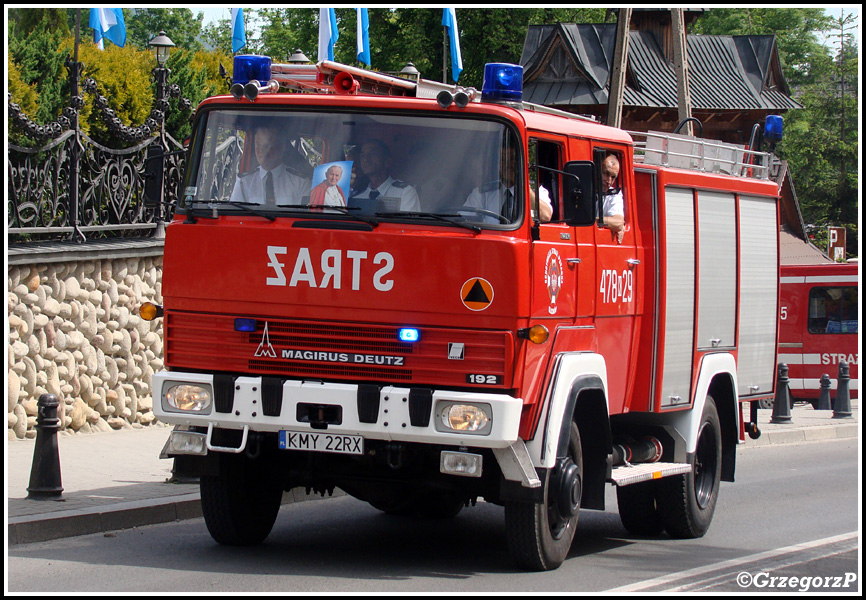 478[K]29 - GBA 2,5/16 Magirus Deutz 192D11/Magirus - OSP GlichÃ³w