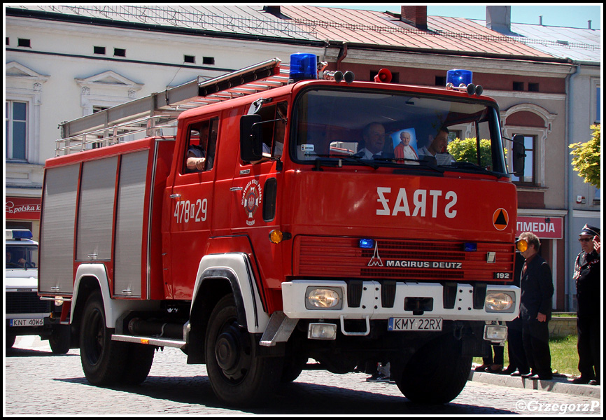 478[K]29 - GBA 2,5/16 Magirus Deutz 192D11/Magirus - OSP GlichÃ³w
