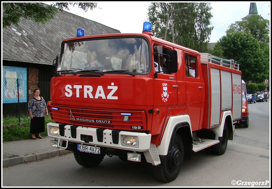 417[K]63 - GBA 2,5/16 Magirus Deutz 192D11 - OSP Uszew