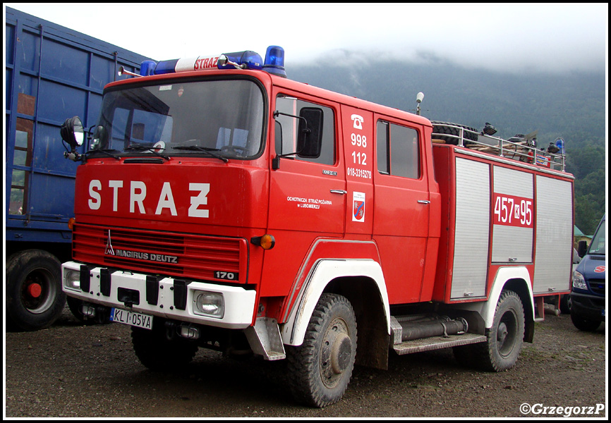 457[K]95 - GBA 2,5/16 Magirus Deutz 170D11/Magirus - OSP Lubomierz