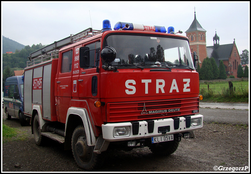 457[K]95 - GBA 2,5/16 Magirus Deutz 170D11/Magirus - OSP Lubomierz