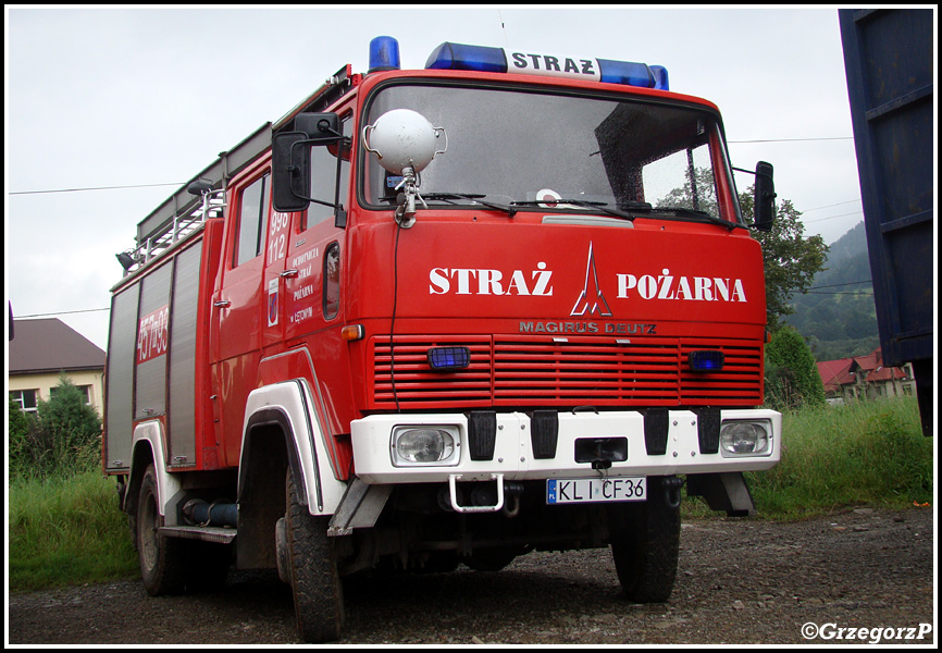 457[K]93 - GBA 2,5/16 Magirus Deutz 170D11/Magirus - OSP ÅÄ™towe*