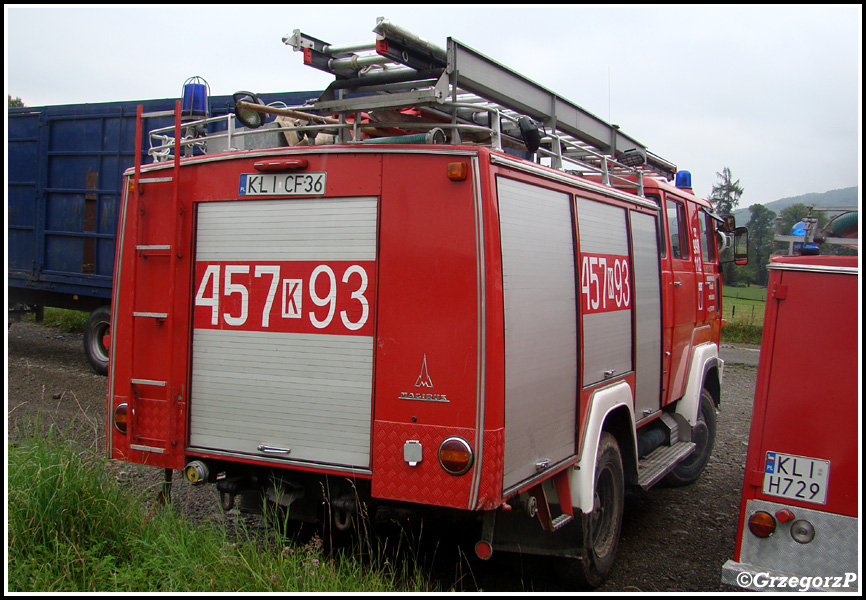 457[K]93 - GBA 2,5/16 Magirus Deutz 170D11/Magirus - OSP ÅÄ™towe*