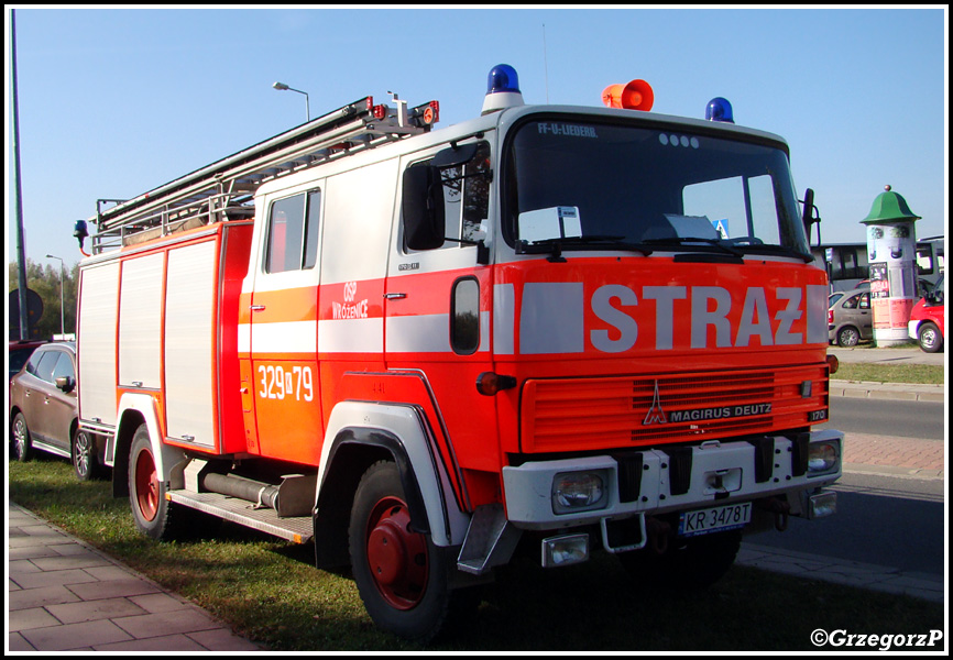 329[K]79 - GBA 2,5/16 Magirus Deutz 170D11 - OSP WrÃ³Å¼enice