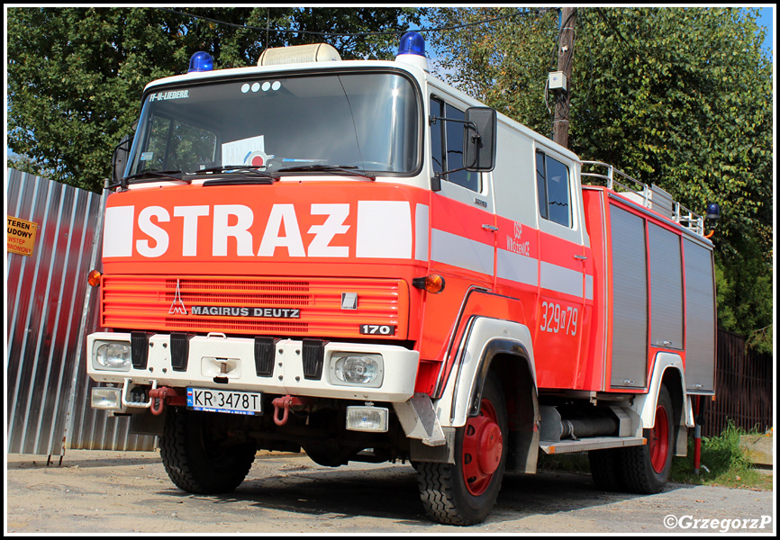 329[K]79 - GBA 2,5/16 Magirus Deutz 170D11 - OSP WrÃ³Å¼enice
