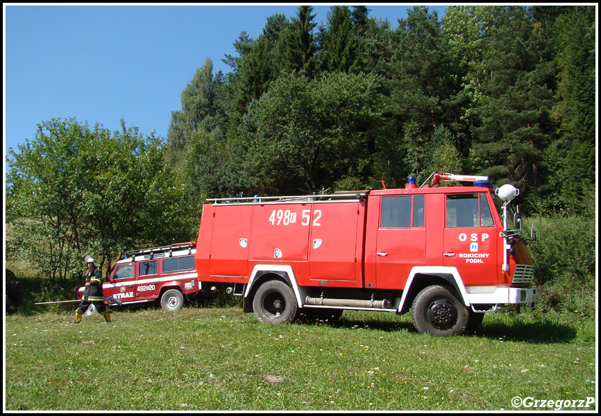 6.08.2013 - Ponice - PoÅ¼ar lasu